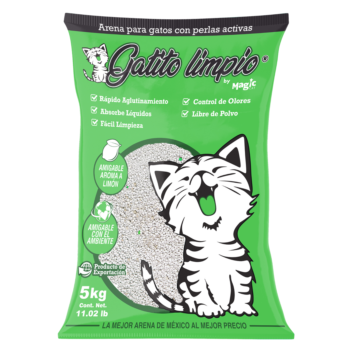 Arena Gatito Limpio Aroma Limón