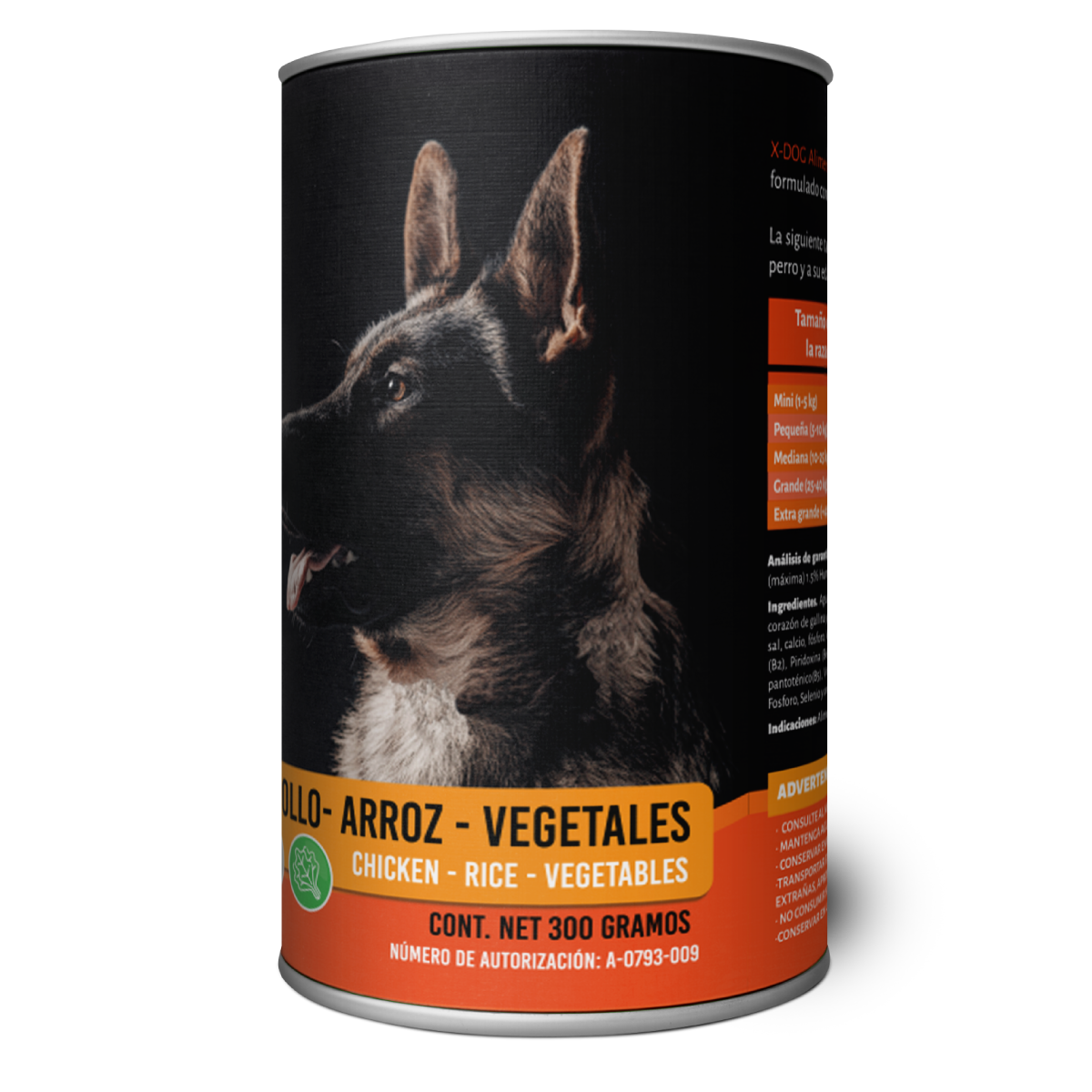 X-DOG Alimento Húmedo Lata